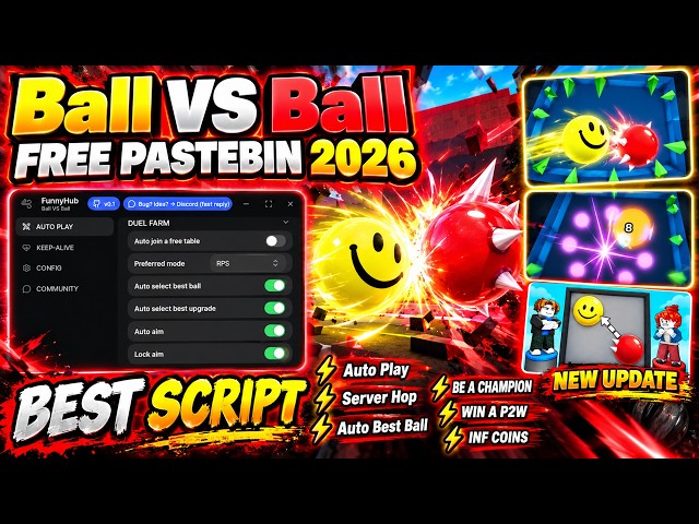 Ball VS Ball Script UNPATCHED ✅ v1 — Still Working, No Key