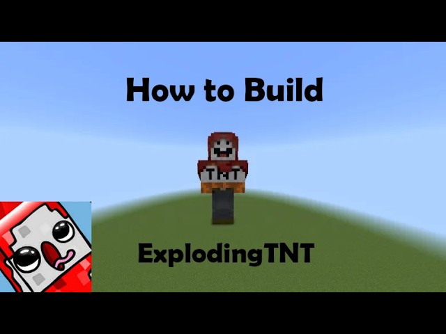 |How to Build ExplodingTNT| Minecraft Skin Tutorials