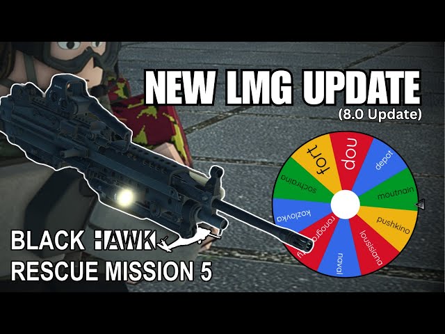 SUPPRESSING FIRE, while Spinning The Wheel. | Blackhawk Rescue Mission 5