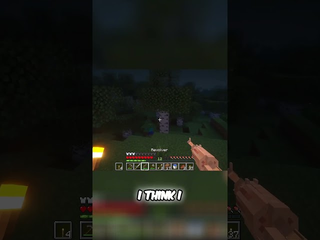 Scary Minecraft mods ATTACK ME in the forest