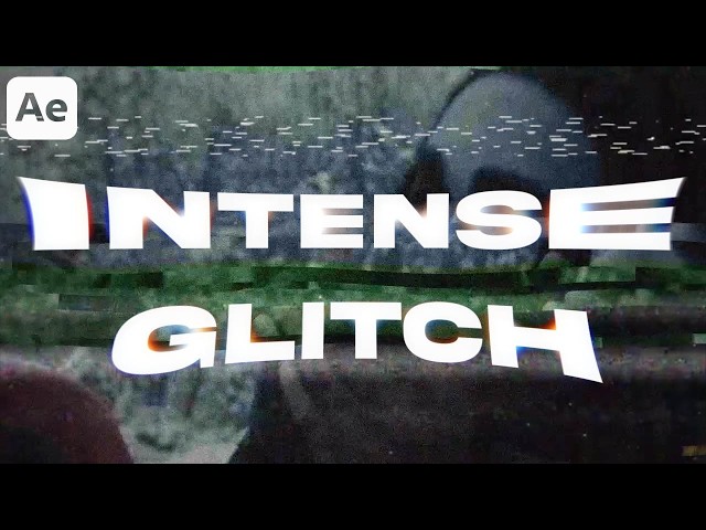 Crazy Glitch Effect Tutorial | After Effects
