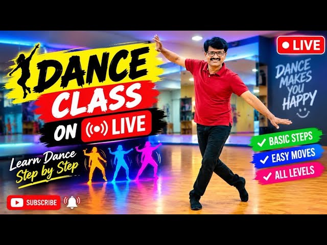 Dance class on live | 1k entertainment