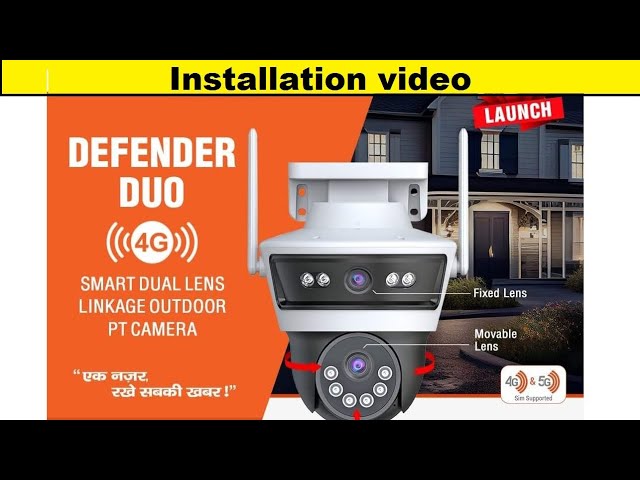 Secureye Defender Duo Camera Installation Video