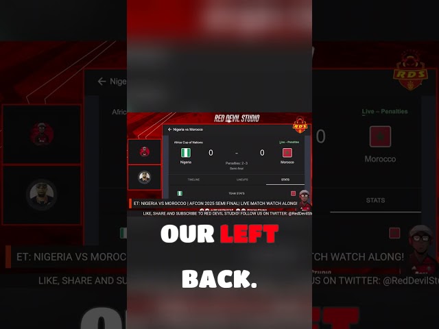 Penalty drama: Morocco into the final! | Nigeria Vs Morocoo Match Reaction!