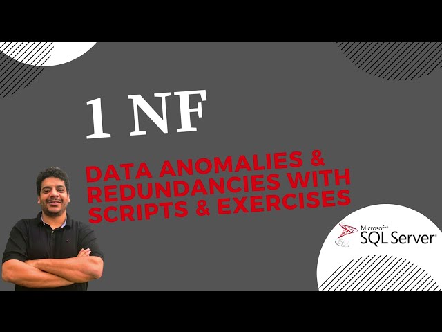 First Normal Form (1NF) | Data Anomalies | Data Redundancies | RDBMS