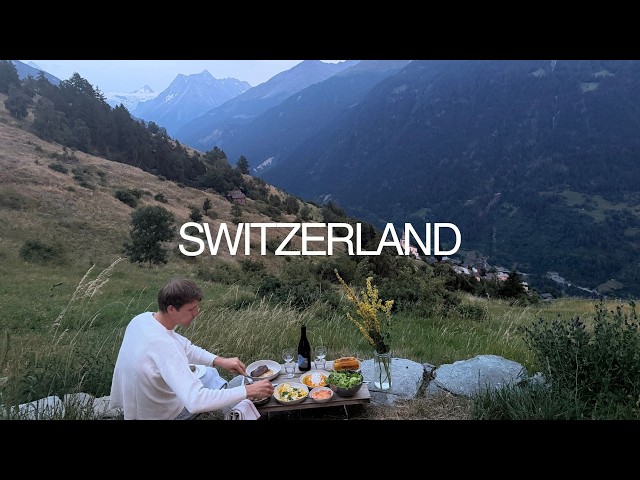 we found the dream airbnb in the swiss alps
