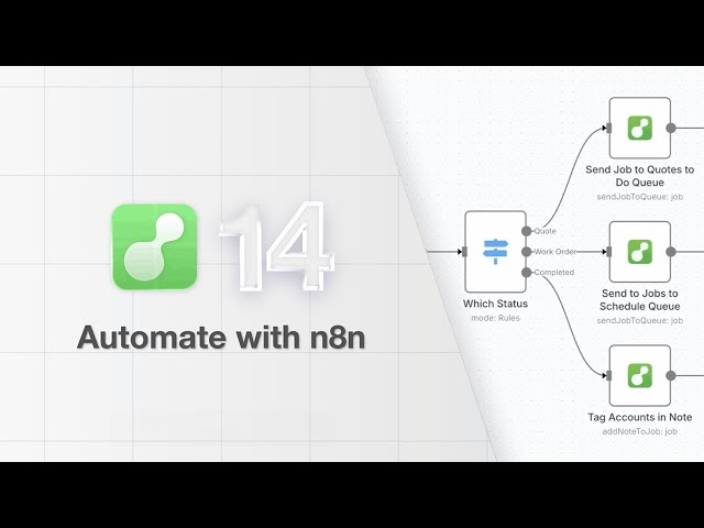 Automate more with n8n — ServiceM8 14 🚀