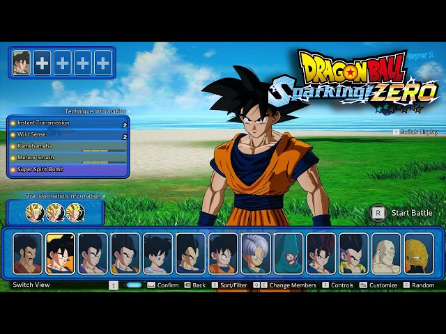 Custom CSS Layouts | Dragon Ball Sparking Zero Mods