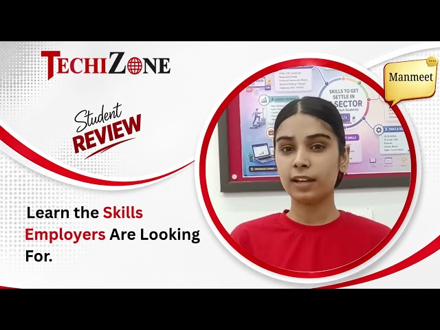 🎤 Student Voice | Manmeet Kaur - Computer Basic Course | Techizone Bathinda