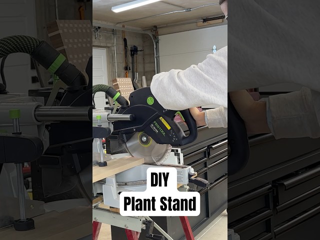 DIY Plant Stand // CNC, Bandsaw or Table saw