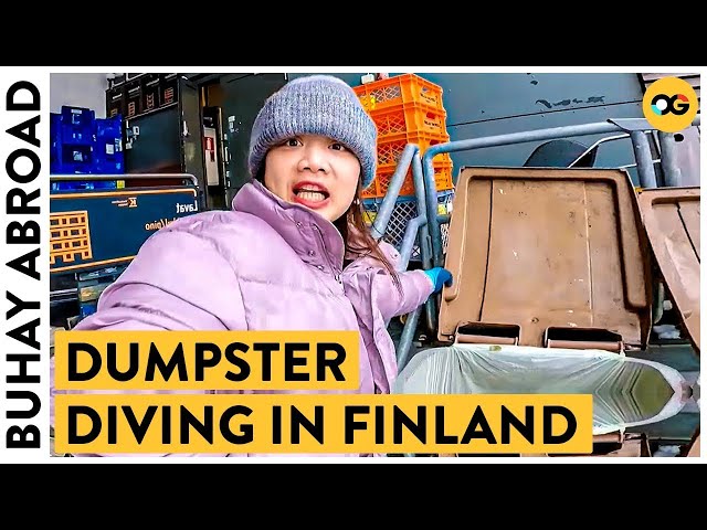 Dumpster Diving in Finland: How It Works & Why It's OK | Buhay Abroad | OG