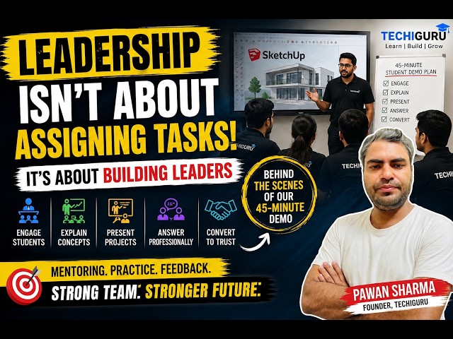 Leadership Isn't About Assigning Tasks | How We Train Future Leaders at Techiguru
