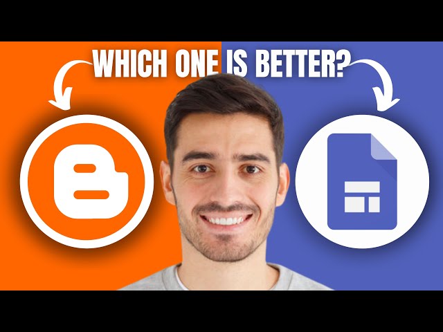 Blogger vs Google Sites (2026) | Which is Better?