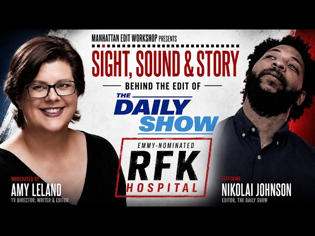 How The Daily Show Is Edited | Editor Nikolai Johnson Behind the Scenes