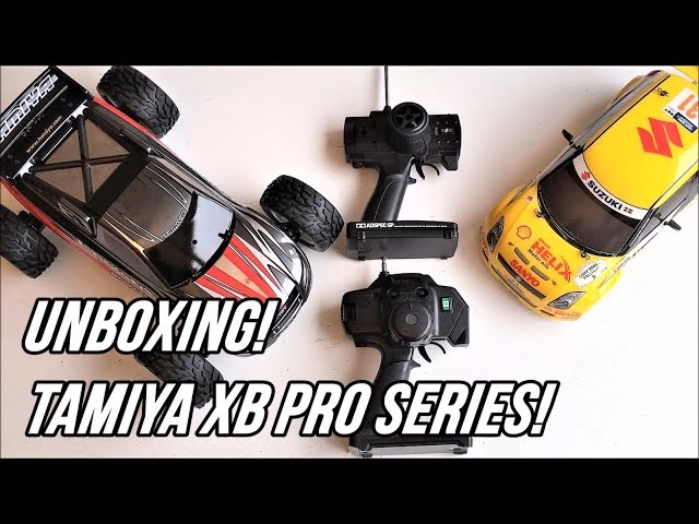 TAMiYA XB Pro SERiES! UNBOXiNG the Tamiya TB-01 4WD Brushless Levant & M-03M FWD Suzuki Swift!
