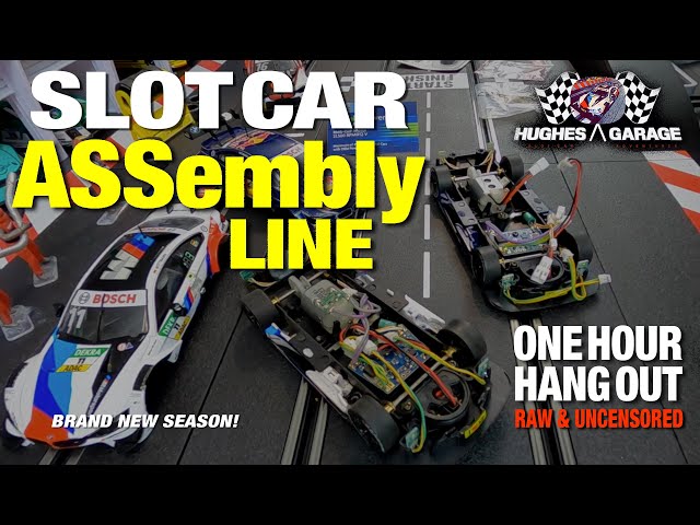 Slot Car Assembly Line - Hughes Garage SCA Ep 12. #slotcars #carreradigital #bmw #redbull