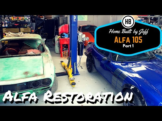 Alfa Romeo 105 project car build part 1