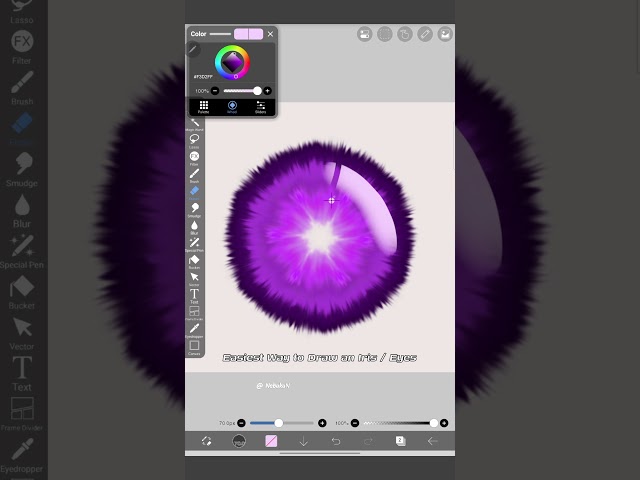Easiest Way to Draw Eyes #ibispaintx #art #digitalart #tutorial #drawing #foryou