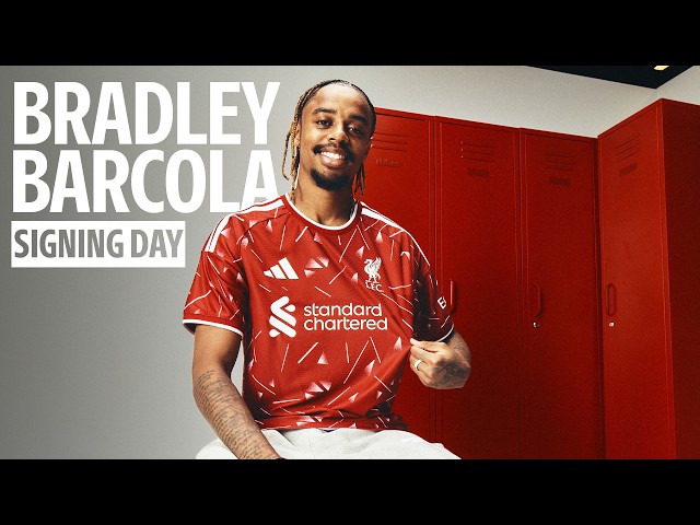 Bradley Barcola: Signing Day Unseen! Liverpool FC