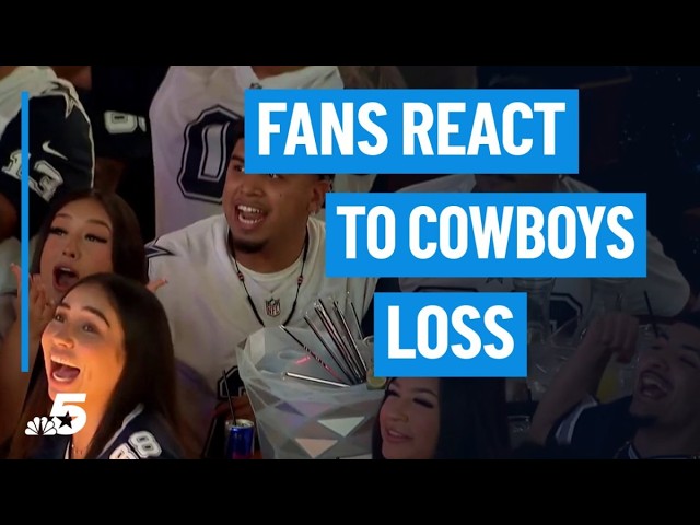 Cowboys struggle vs. Giants and fans react video | NBCDFW