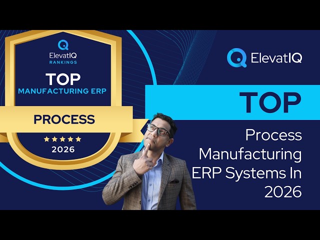Top Process Manufacturing ERP Systems In 2026 | Best Process Manufacturing Software