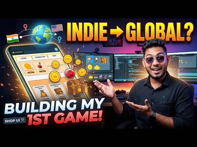 Building My First Mobile Game to Launch Globally 🚀 | Indie Devlog #1