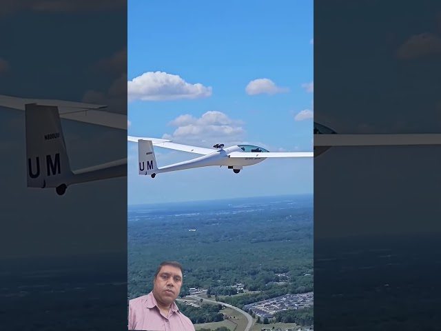 How Does a Glider Fly Without an Engine? 🤯✈️ #shorts