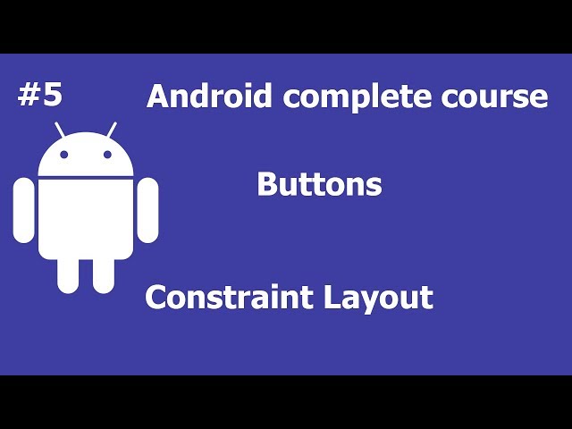 Buttons | Complete Android Development Course For Beginners