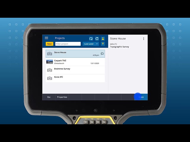 Trimble Access 2022.00: Scheduled Data Sync