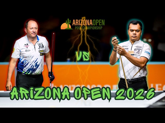 HIGHLIGHTS | Shane Van Boening (SVB) vs Carlo Biado | LAST 16 | Arizona Open 2026