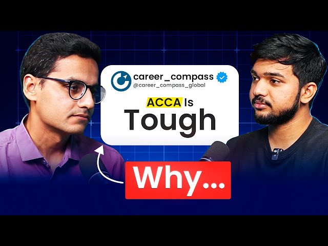 The Reality of ACCA | Is It Really That Difficult? | Podcast With ACCA Student | Dipan Sir