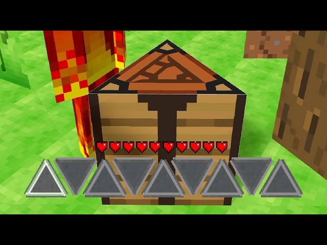 SOMEONE MADE TRIANGULAR MINECRAFT. What is this...