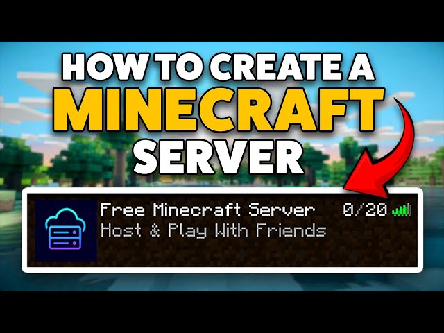 How To Make a Minecraft Server for Free in 2026 (Self Hosting Guide)