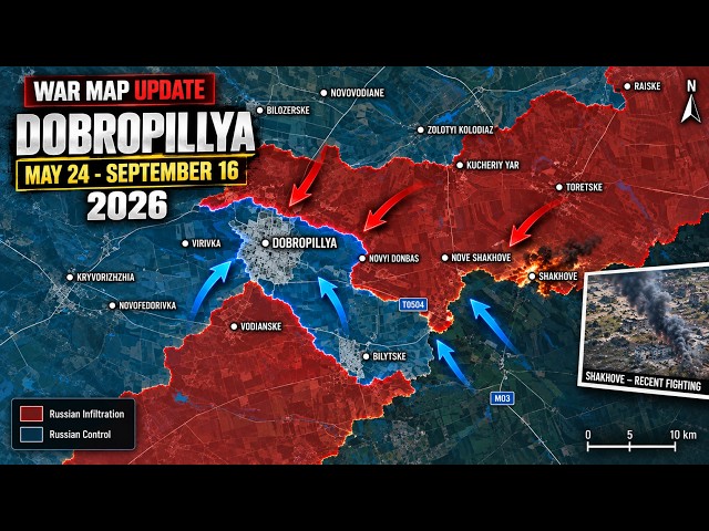 Russia–Ukraine War | Dobropillya Offensive – Day by Day
