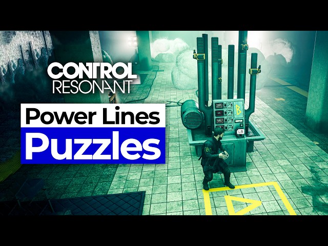 Control Resonant - Power Lines Puzzle Walkthrough (Reroute Stations)