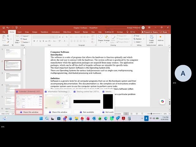 IT Lesson 06 - Computer Software (Recap)/Intro to Computer Programming