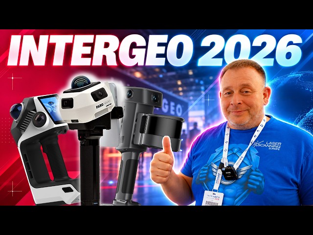 Intergeo 2026 Review – 3D Laser Scanners and Point Cloud Software