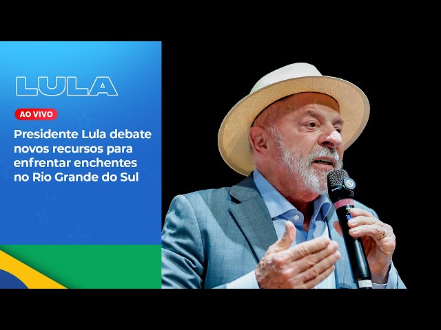 President Lula discusses new resources to combat flooding in Rio Grande do Sul