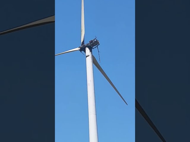 Burn Wind Turbine