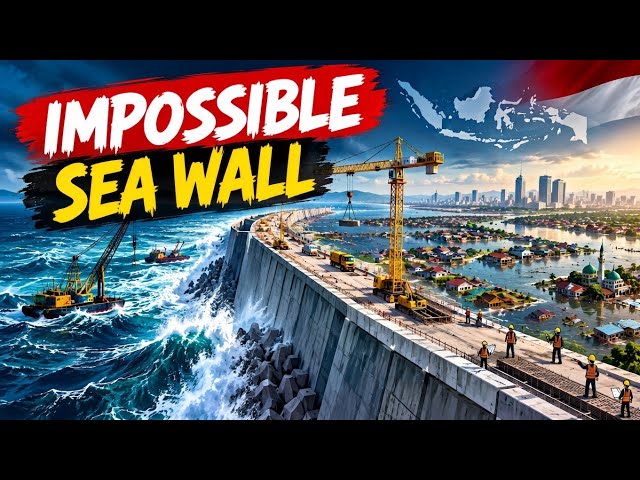 HOW INDONESIA IS BUILDING THE WORLD'S IMPOSSIBLE Giants SEA WALL