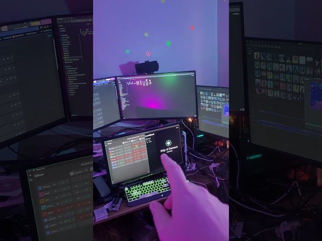 This is why my PC has 7 monitors!
