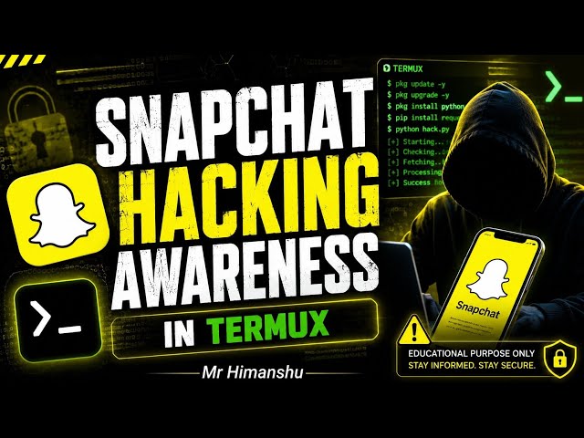 Snapchat Hacking || Snapchat Hacking in Termux.#snapchathacking#snapchathack#snapchathackinginmobile