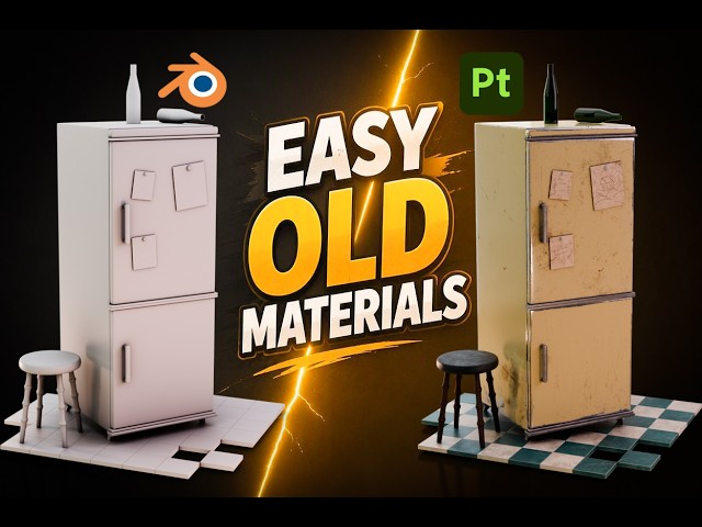 How to Texture Old Materials in Substance Painter (Part 2)