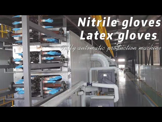How to make nitrile/latex gloves? How does the nitrile glove machine work? | latex glove machine