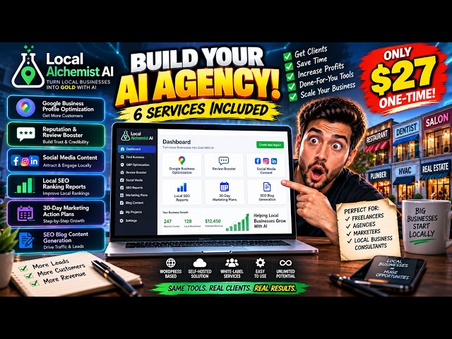 Local Alchemist AI Review 2026 – Build Your Own AI Marketing Agency!