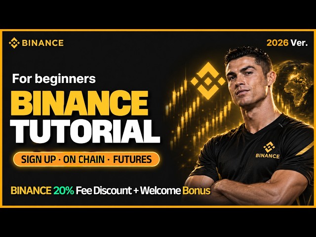 Binance Tutorial for Beginners 2026 | Complete Guide from Sign-Up to USDT Deposit & Futures Trading