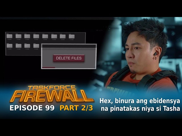 Taskforce Firewall: Hex erases the evidence of him letting Tasha escape (Episode 99 - Part 2/3)