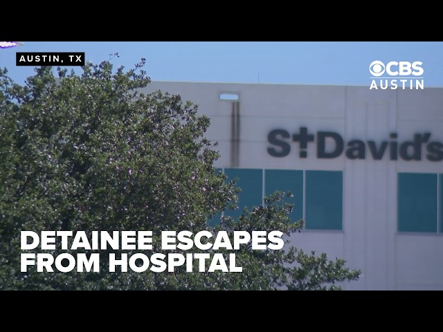 Detainee escapes custody at North Austin hospital, later found on CapMetro bus