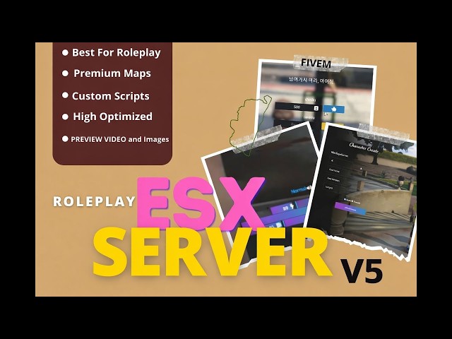 [ESX] Elite V5 BUDGET SERVER - FILES + SQL + SERVER CFG - READY TO PLAY | Open Source | 320+ Script