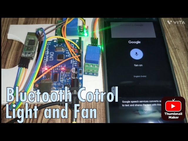 Mobile Control light and fan || How to control our light and fan from mobile